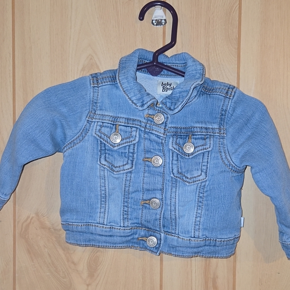 Baby B'gosh Girls Denim Jacket Size 6 Months Infant
